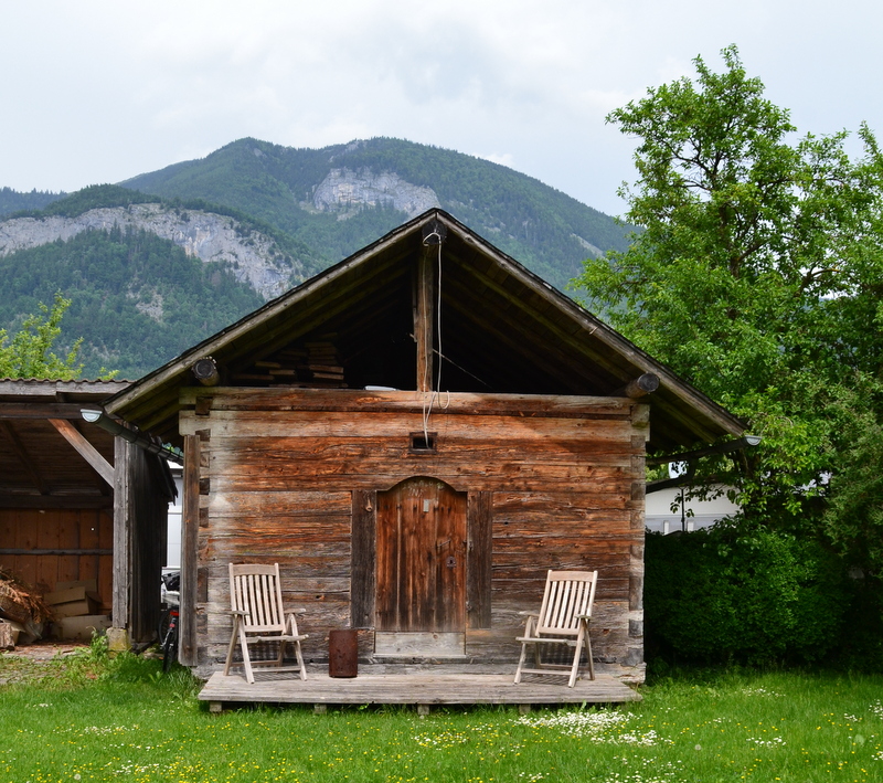 Kleines Holzhaus am Wolfgangsee