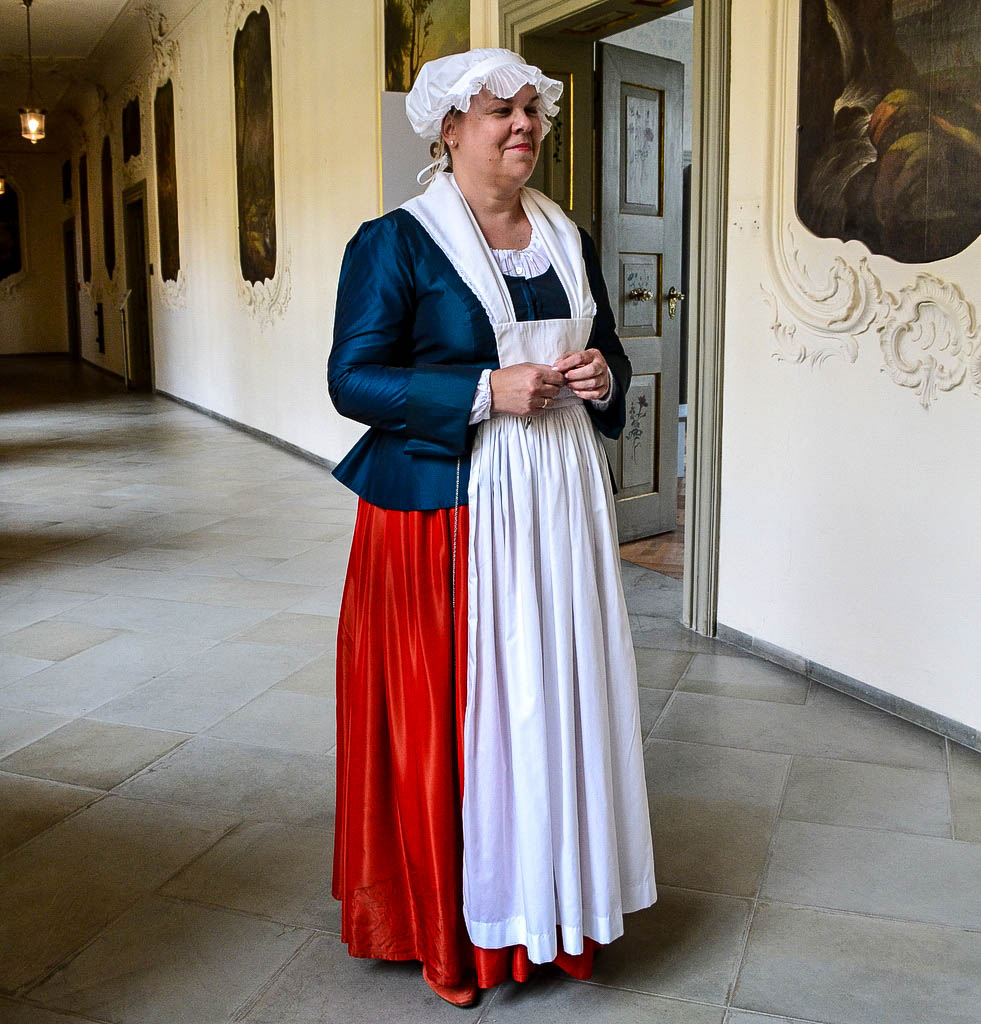 Kammerzofe Anna im Schloss Tettnang